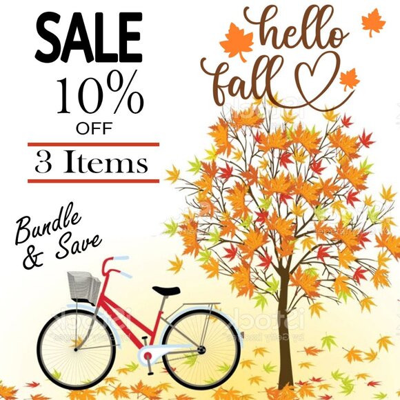 HELLO FALL 🍂🍂 SALE 🎁 BUNDLE AND SAVE!!! - Picture 1 of 3